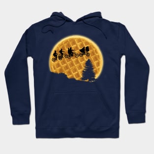 Across the waffle moon Hoodie